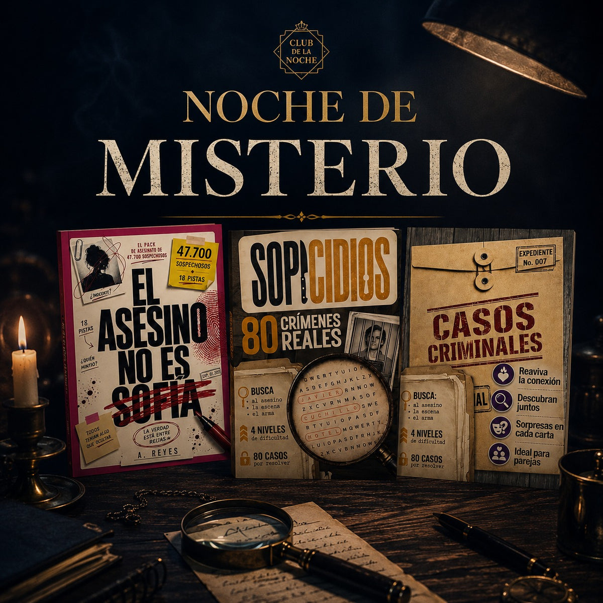 Noche de Misterio - El plan perfecto para esta noche
