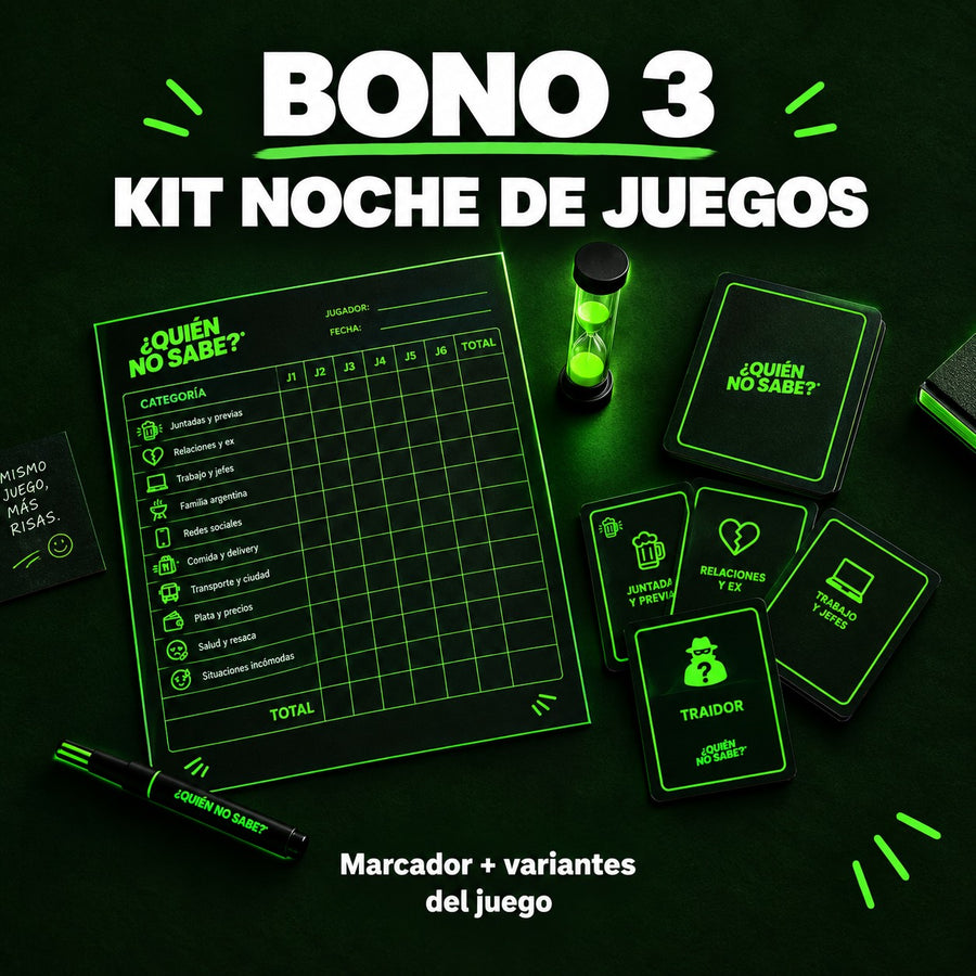 Kit Noche de Juegos