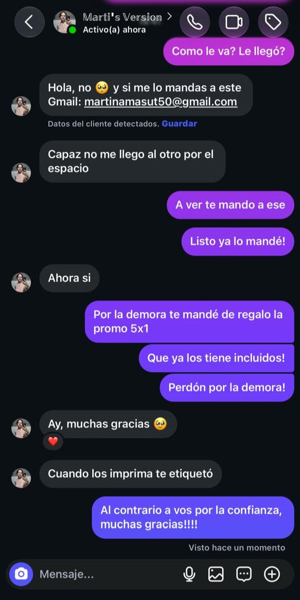 Reseña de cliente