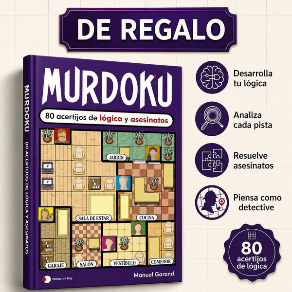 4X1 | El Asesino no es Sofía: El Enigma de los 47.700 Sospechosos + 3 Libros de Regalo