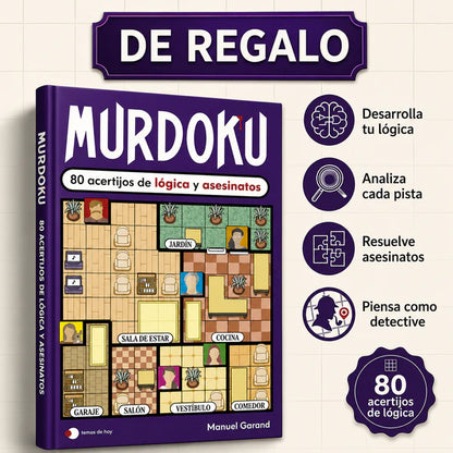 4X1 | El Asesino no es Sofía: El Enigma de los 47.700 Sospechosos + 3 Libros de Regalo