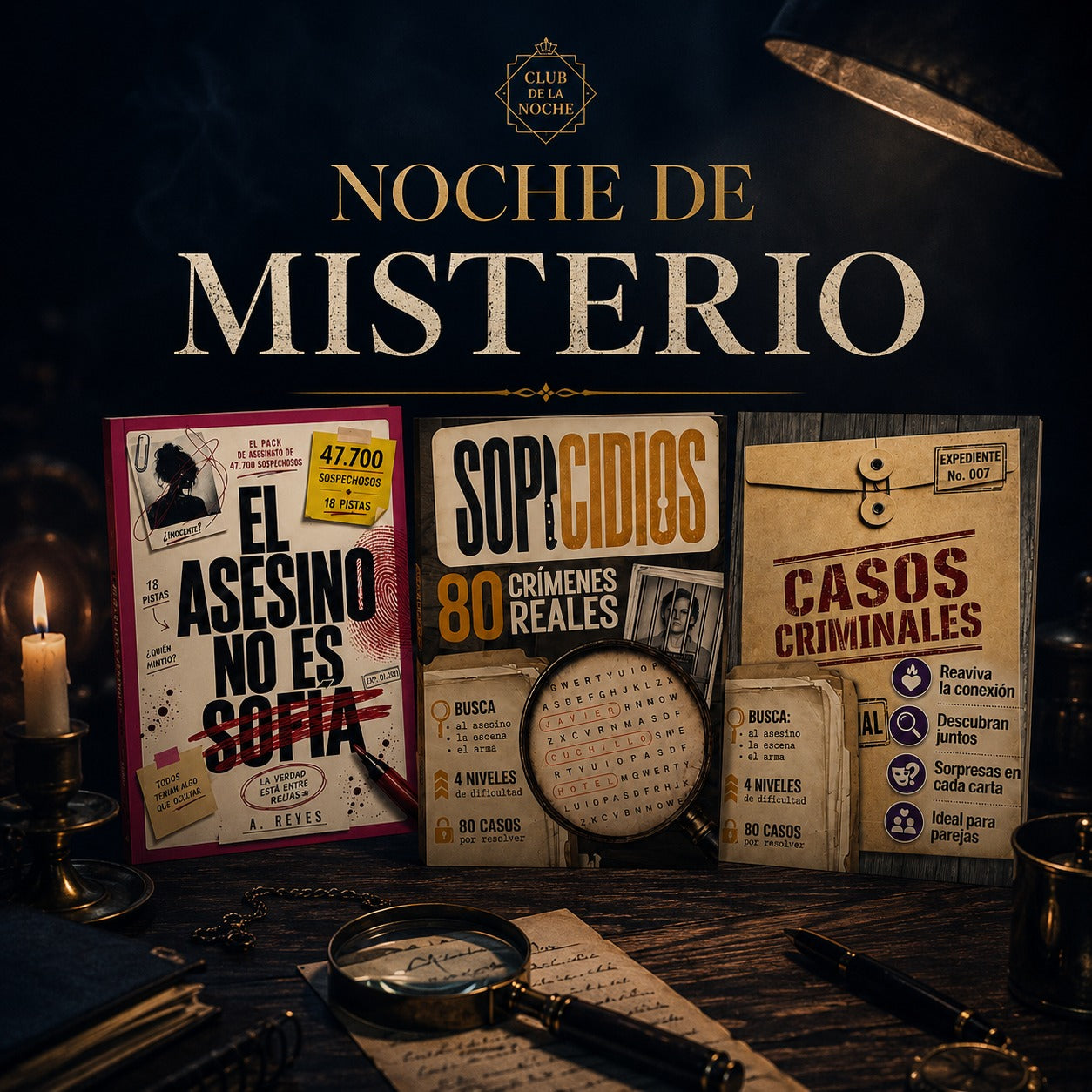Noche de Misterio - El plan perfecto para esta noche