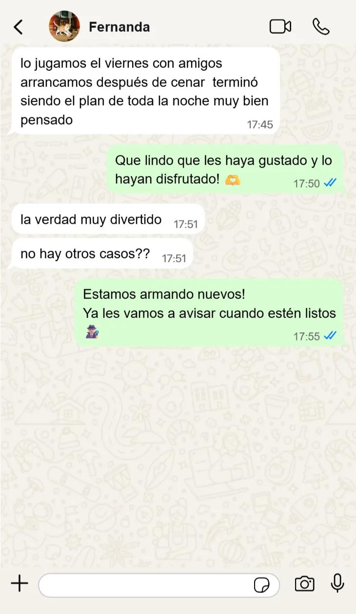 Reseña de cliente