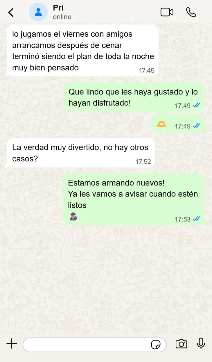 Reseña de cliente