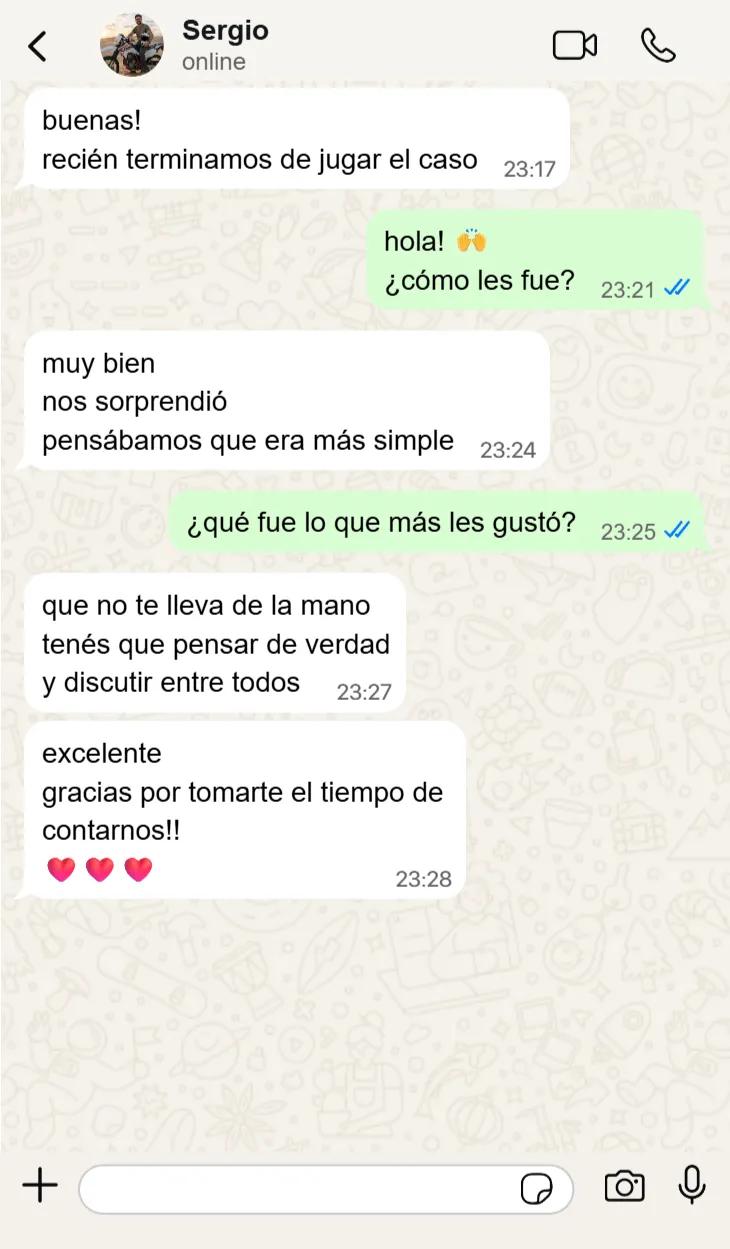 Reseña de cliente