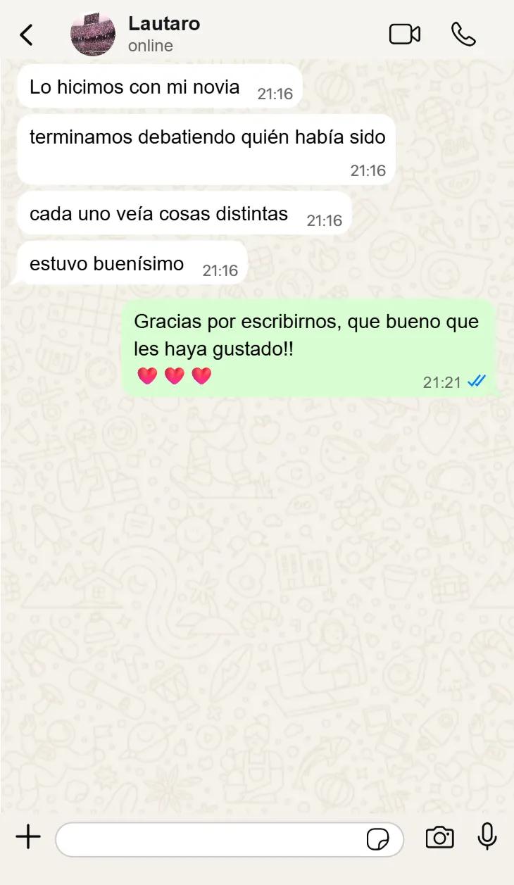 Reseña de cliente