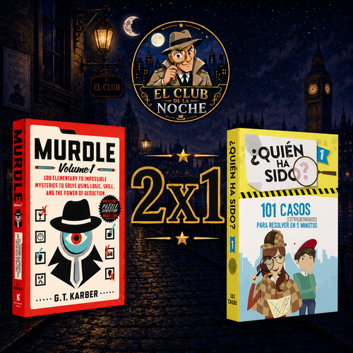 2x1 - Murdle Volumen 1 y ¿Quien ha sido?