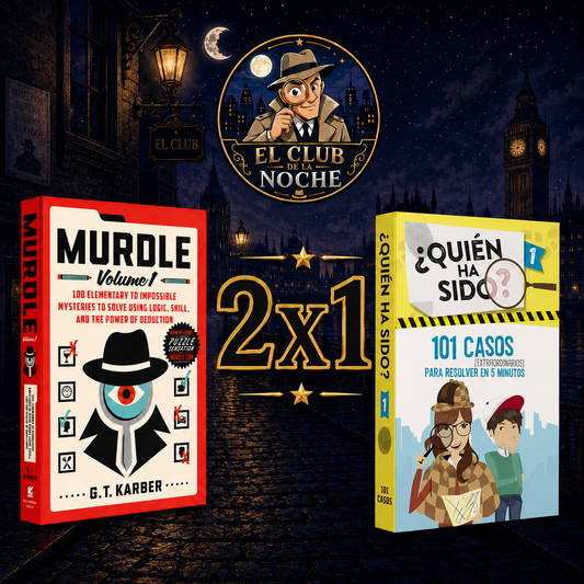 2x1 - Murdle Volumen 1 y ¿Quien ha sido?